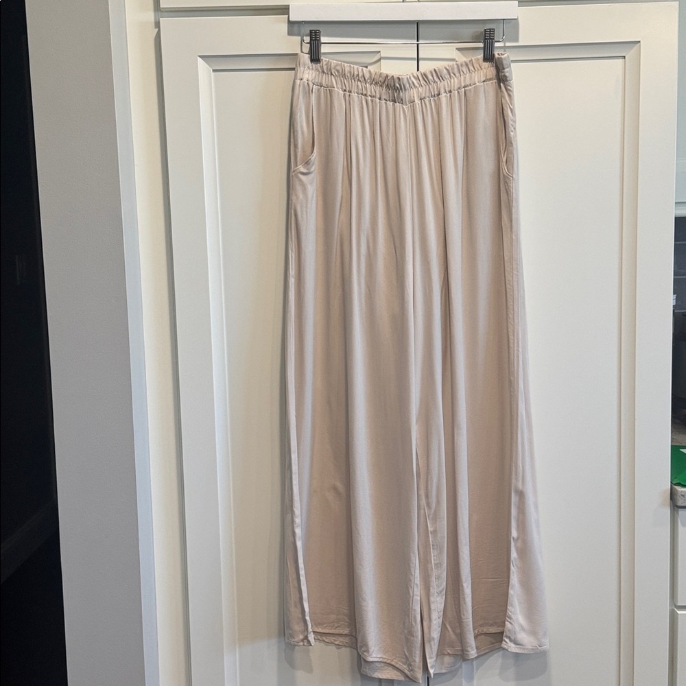 Zenana Woven Cami & Pants Set - Picture 7 of 8